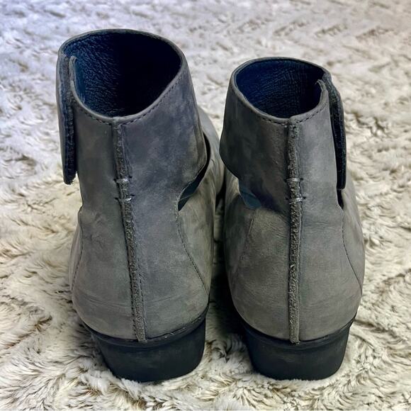 Dansko Gray Ankle Strap Loafers - Picture 2 of 8